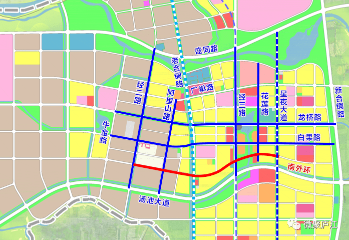 庐江县道路最新规划图，塑造现代化城市交通新面貌